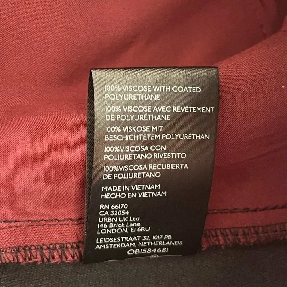 Free People Red Jasper Vegan Maxi Skirt Size 2